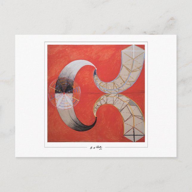 Hilma af Klint #9 - Finkonst Vykort (Framsida)