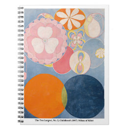Hilma af Klint abstrakt art Anteckningsbok