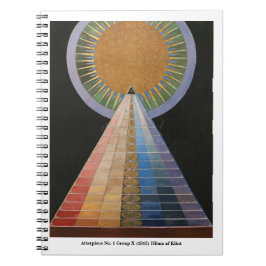 Hilma af Klint abstrakt art Anteckningsbok
