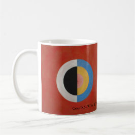 Hilma af Klint abstrakt art Kaffemugg
