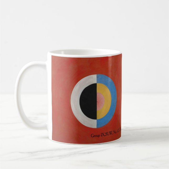 Hilma af Klint abstrakt art Kaffemugg (Vänster)