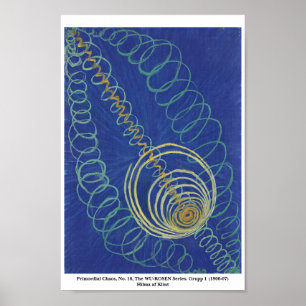 Hilma af Klint abstrakt art Poster