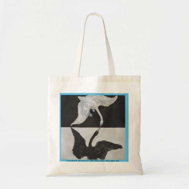 Hilma af Klint abstrakt art Tote Bag Tygkasse (Framsidan)