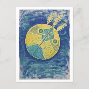 Hilma af Klint abstrakt art Vykort