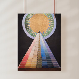 Hilma Af Klint, Altarbit nr 1, Abstrakt Art. Fototryck
