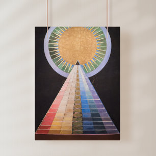 Hilma Af Klint, Altarbit nr 1, Abstrakt Art. Fototryck