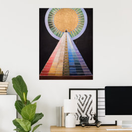 Hilma Af Klint, Altarbit nr 1, Abstrakt Art. Poster