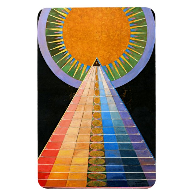 Hilma Af Klint Altarbit nr 1 Magnet (Vertikal)