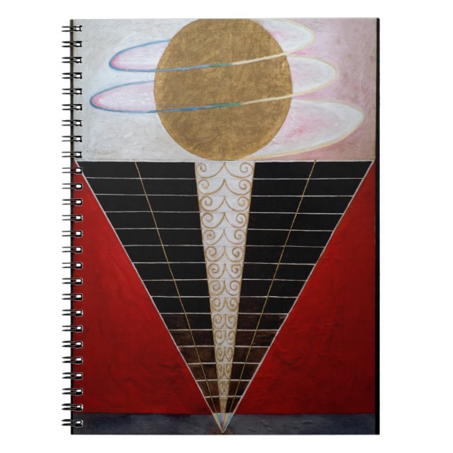 Hilma af Klint - Altarpart II Anteckningsbok (Framsidan)