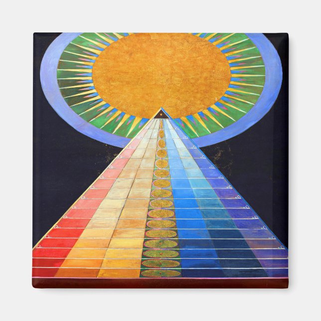 Hilma af Klint Altarpart Magnet (Framsidan)