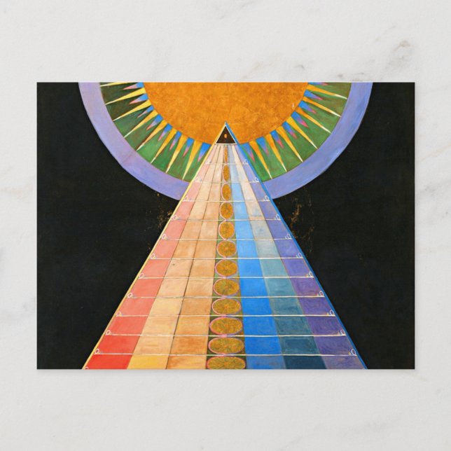 Hilma Af Klint Altarpiece ingen 1 Vykort (Framsida)