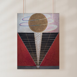 Hilma Af Klint, Altarstycke nr 2, Abstrakt Art Fototryck