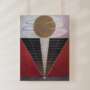 Hilma Af Klint, Altarstycke nr 2, Abstrakt Art Fototryck