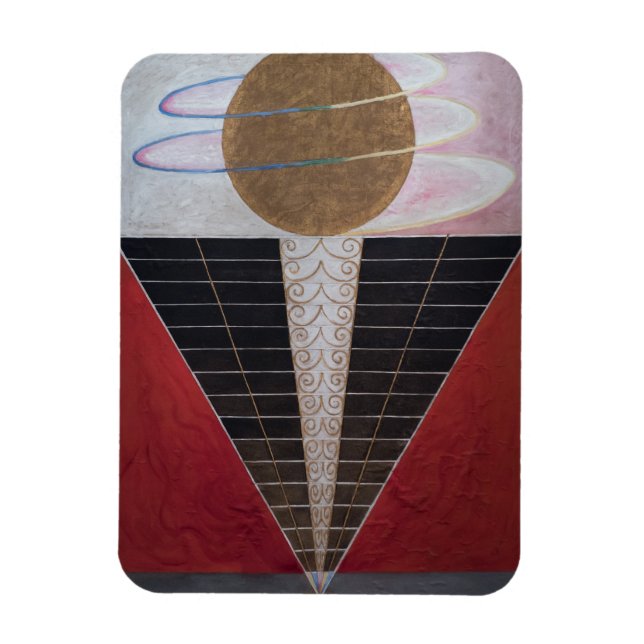 Hilma Af Klint, Altarstycke nr 2, Abstrakt Art Magnet (Vertikal)