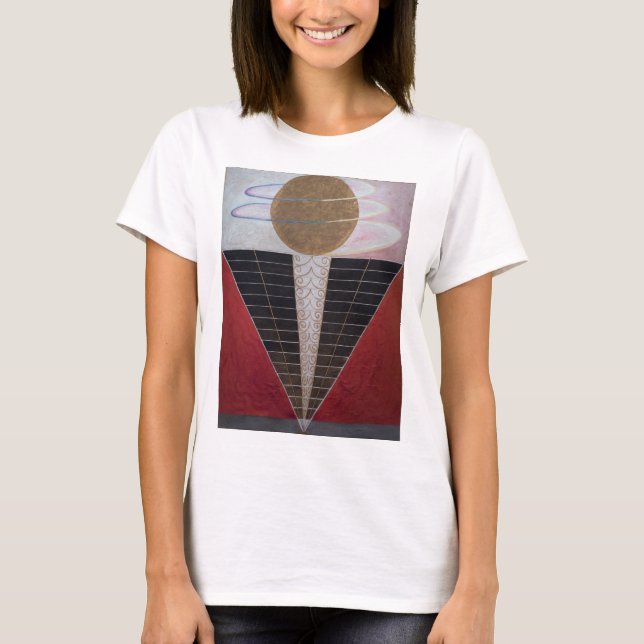 Hilma Af Klint, Altarstycke nr 2, Abstrakt Art T Shirt (Framsida)