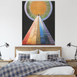 Hilma af Klint - Altartavla nr 1, grupp X Canvastryck