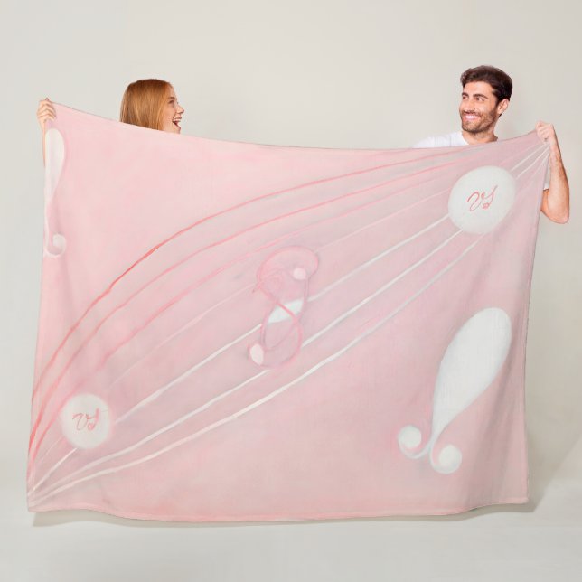 Hilma af Klint av The Eros Series, nr 8 Fleecefilt (På plats)