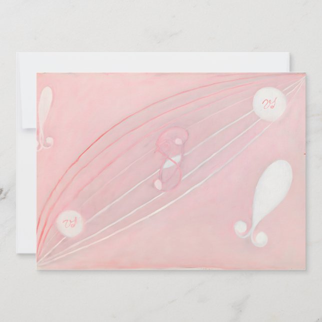 Hilma af Klint av The Eros Series, nr 8 Kort (Baksida)