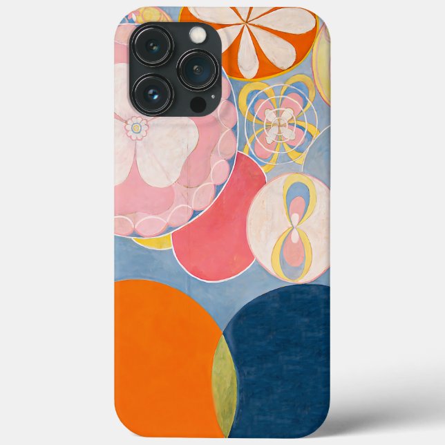 Hilma af Klint - Berömd Art iphone case & Covers (Baksida)