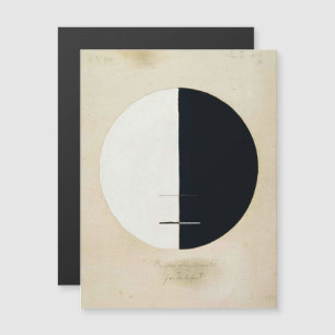 Hilma Af Klint, Buddhas ståndpunkt, Abstrakt Art Magnetisk Inbjudningskort
