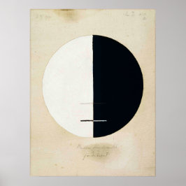 Hilma Af Klint, Buddhas ståndpunkt, Abstrakt Art Poster