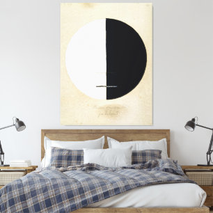 Hilma af Klint - Buddhas ståndpunkt i det jordiska Canvastryck