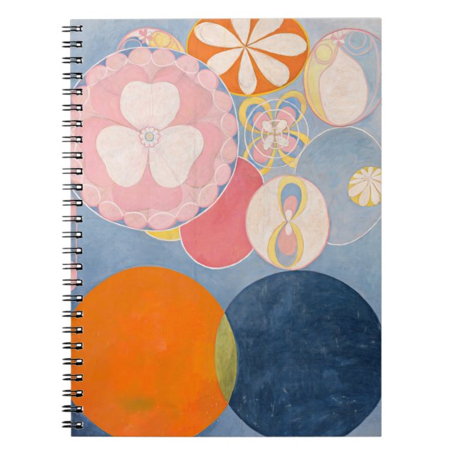Hilma af Klint De Tio Största Anteckningsbok (Framsidan)