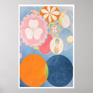 Hilma Af Klint - De tio största moderna konsttryck Poster