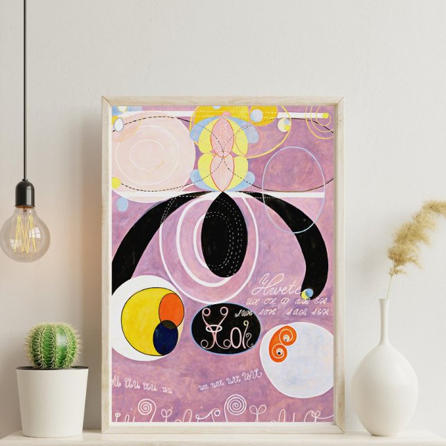 Hilma af Klint - De tio största, nr 06 Poster (Skapare uppladdad)