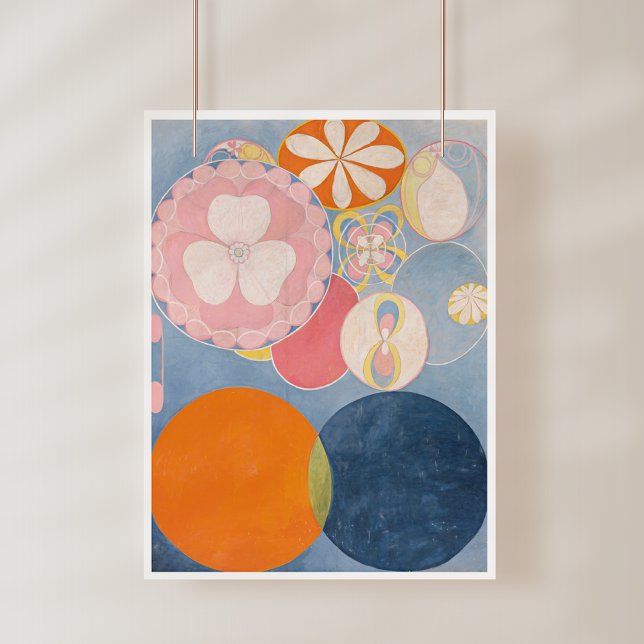 Hilma Af Klint, De tio största nr 2, Abstrakt kons Poster (Skapare uppladdad)