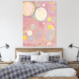Hilma af Klint - De tio största, nr 8, Vuxen ålder Canvastryck