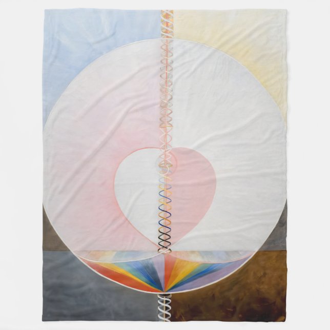 Hilma af Klint - Dove Fleecefilt (Framsidan)