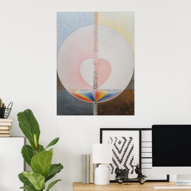 Hilma Af Klint, Dove No.25, Abstrakt Art. Poster (Hemmakontoret)