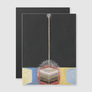 Hilma Af Klint, Dove No.2, Abstrakt Art Magnetisk Inbjudningskort