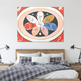 Hilma af Klint - Evolution, nr 15, grupp IV, De S Canvastryck