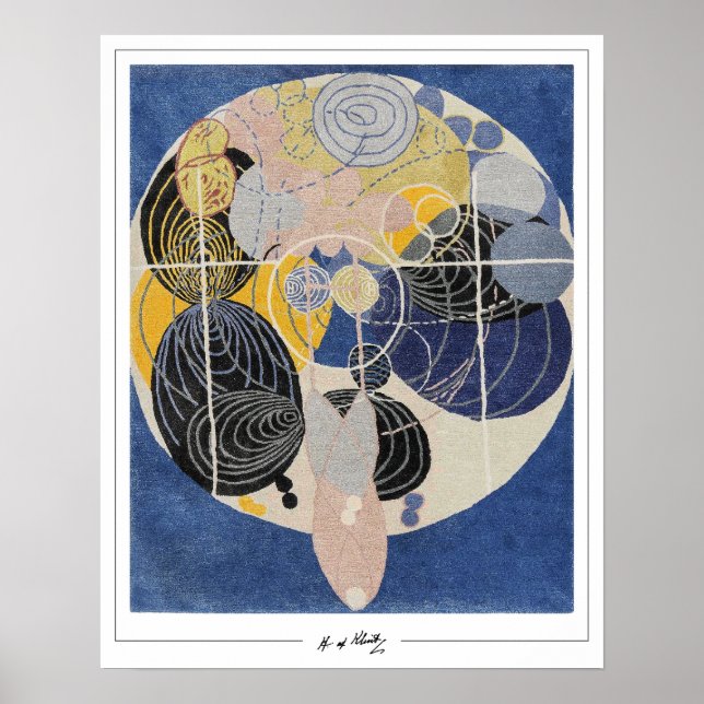 Hilma af Klint Fine Art #17 Poster (Framsidan)