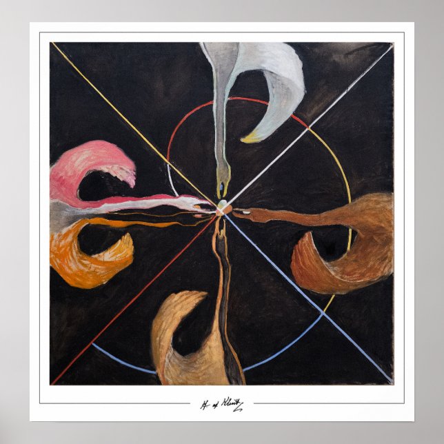 Hilma af Klint Fine Art #20 Poster (Framsidan)