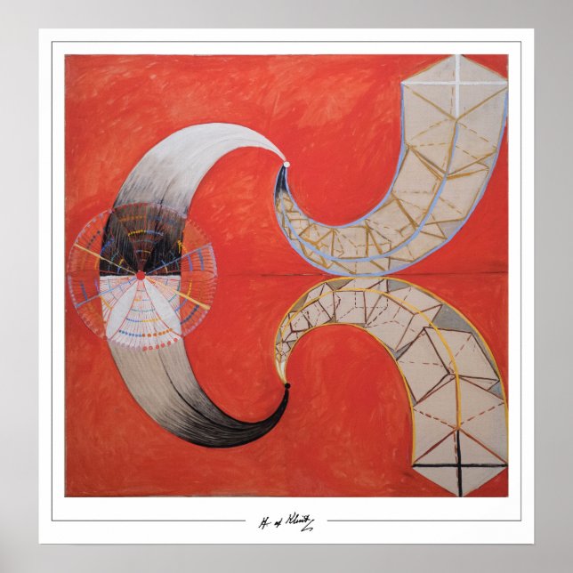 Hilma af Klint Fine Art #9 Poster (Framsidan)