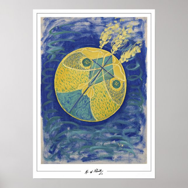 Hilma af Klint Finkonst #2 Poster (Framsidan)