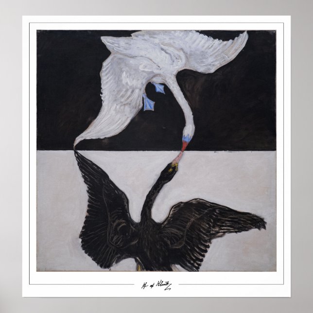 Hilma af Klint finkonst #3 Poster (Framsidan)