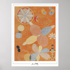 Hilma af Klint finkonst #5 Poster