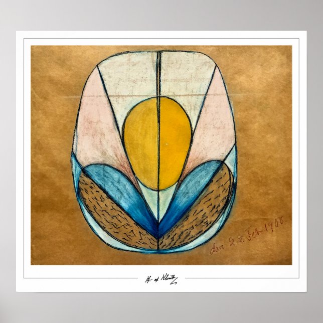 Hilma af Klint Finkonst #6 Poster (Framsidan)