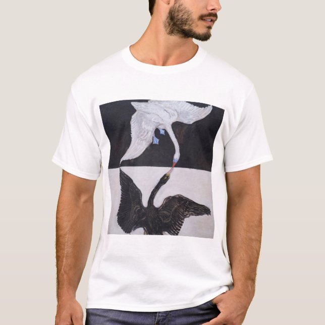 Hilma af Klint Group IX SUW The Swan T Shirt (Framsida)