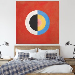 Hilma af Klint - Grupp IX,SUW, Nr. 17. Svanen Canvastryck