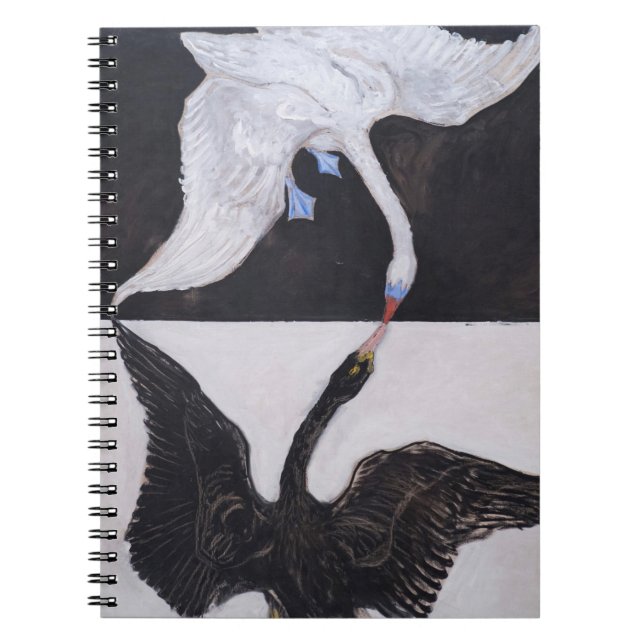 Hilma af Klint Grupp IX SUW Svanen Anteckningsbok (Framsidan)
