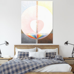 Hilma af Klint - Grupp IX,UW nr 25, Duvan, nr Canvastryck