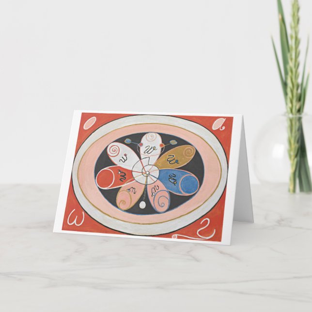 Hilma af Klint-kort Kort (Framsida)