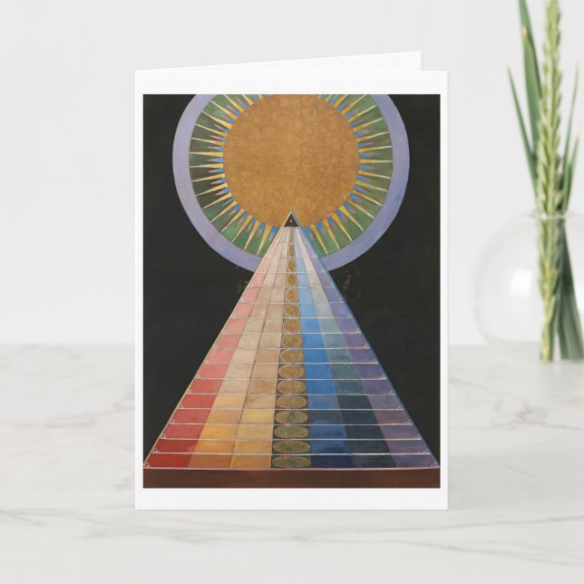 Hilma af Klint-kort Kort (Framsida)