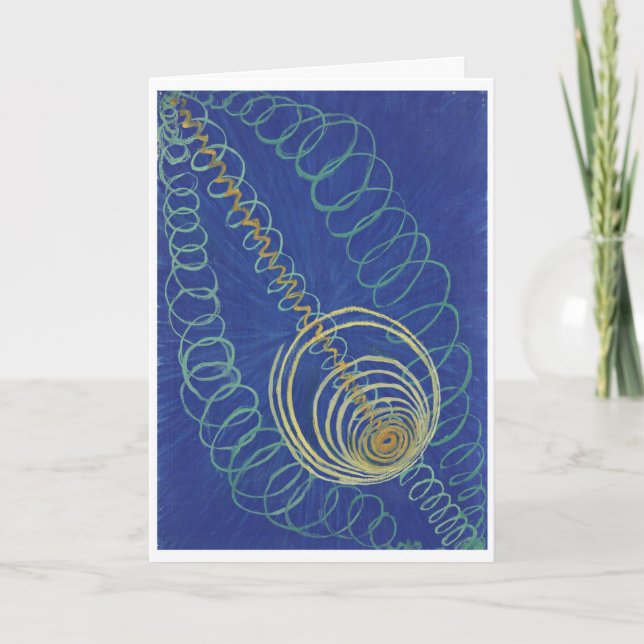 Hilma af Klint-kort Tack Kort (Framsida)