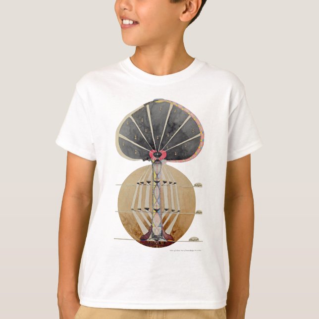 Hilma af Klint - Kunskapens Träd, Nr. 3 T Shirt (Framsida)